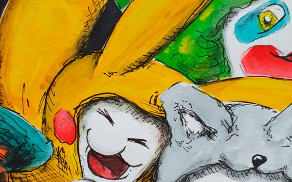 portada-misterbubbleboy-ilustracion-carnaval-2020-pikachu